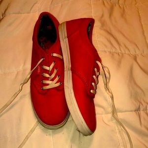 Size 8 almost brand new, Vans